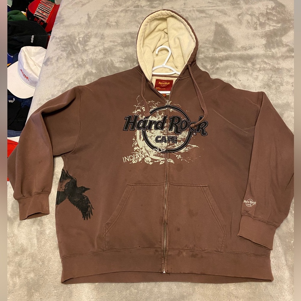 Y2K Hard Rock Cafe Indianapolis Hoodie